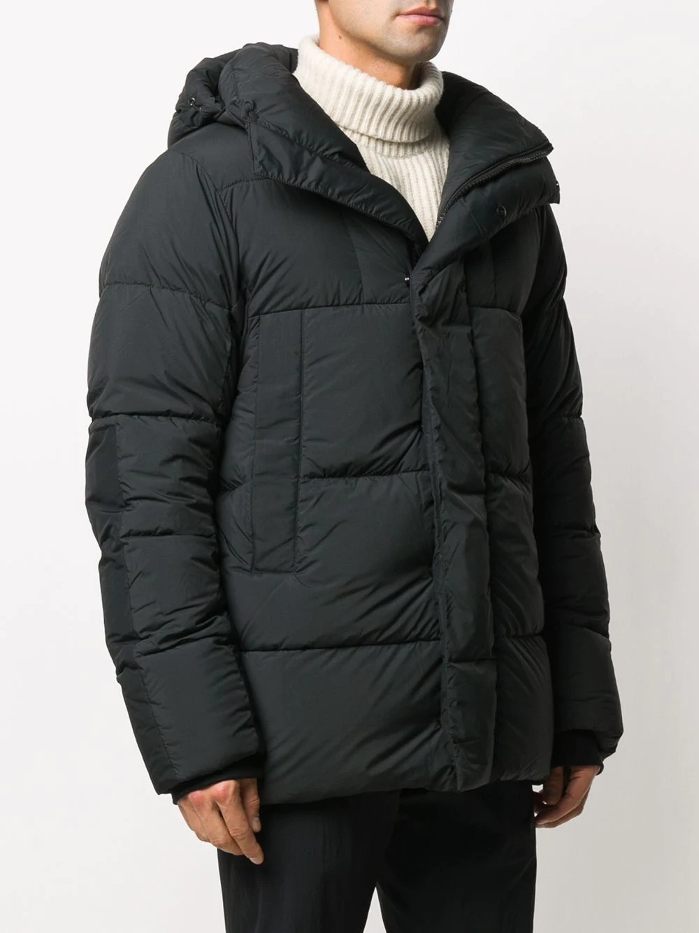 hooded puffer jacket - 3