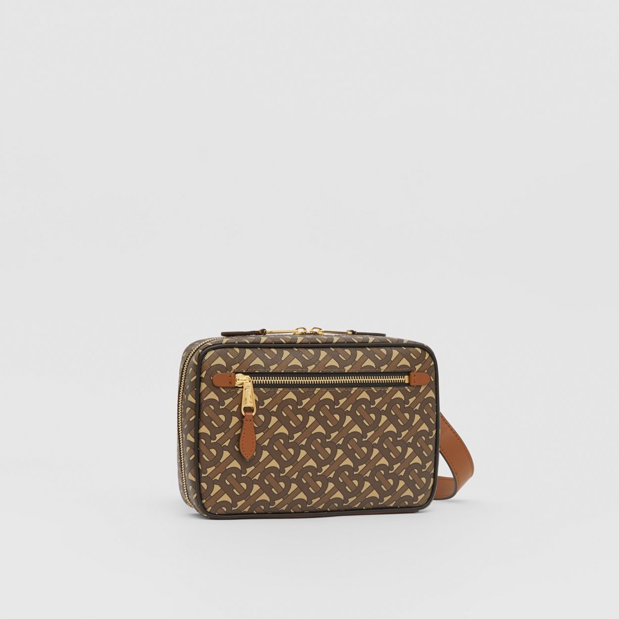 Monogram Print Crossbody Bag - 7