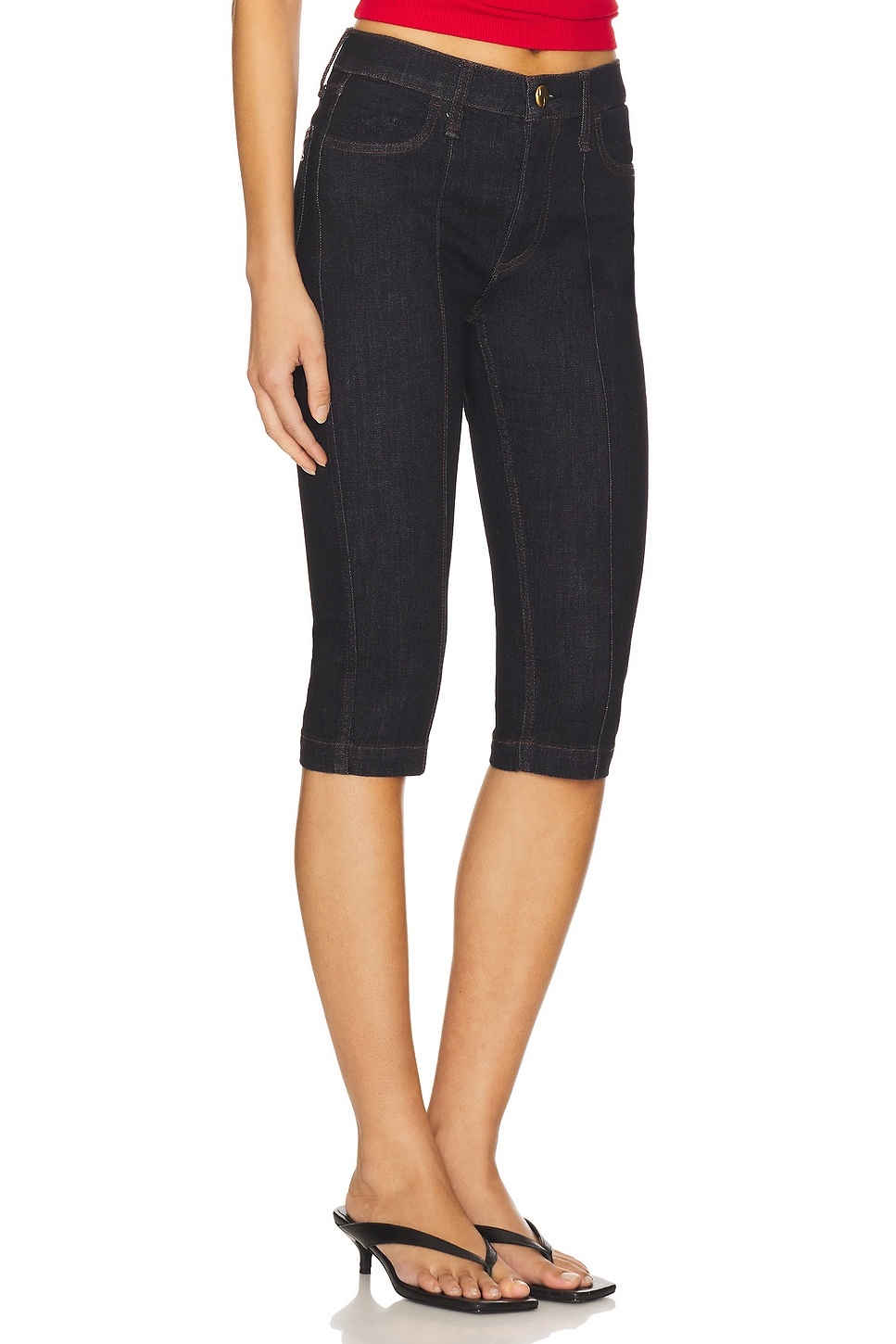 Flexi Kit Mid Rise Capri - 2