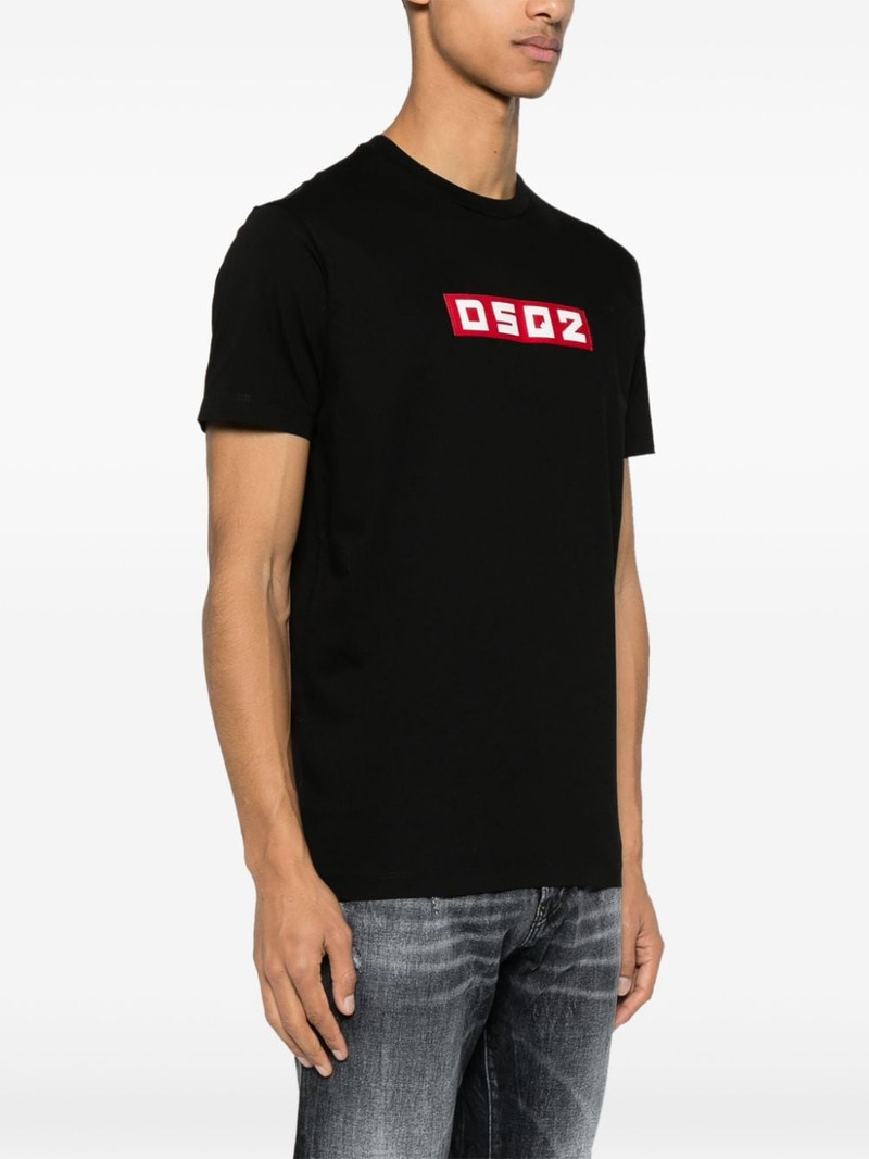 logo-appliqquÃ© cotton T-shirt 3