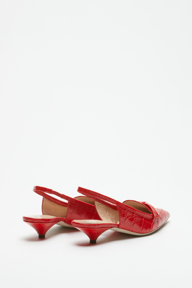 N°21 BOW-EMBELLISHED SLINGBACK PUMPS outlook