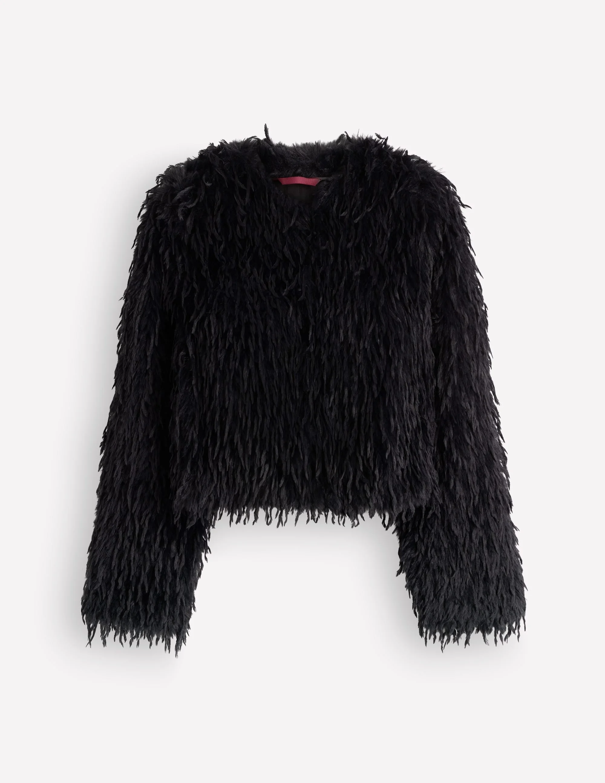 Feather Tassle Jacket-Black - 1