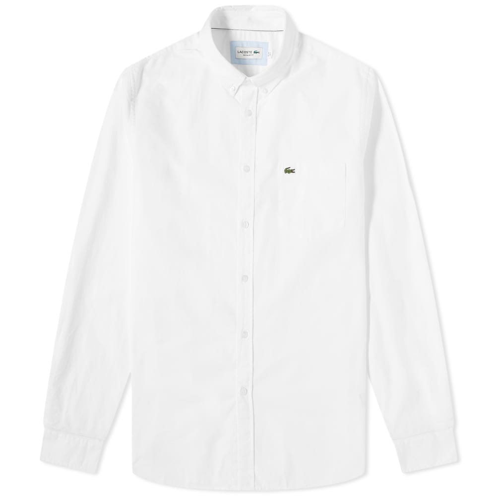 Lacoste Button Down Oxford Shirt - 1