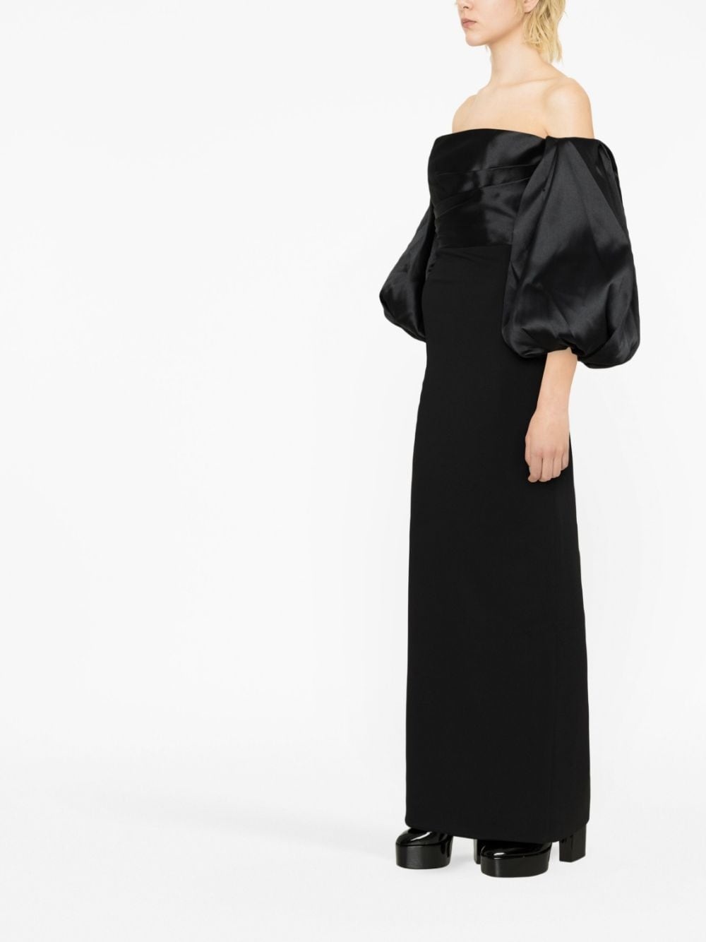 Carmen off-the-shoulder gown - 3