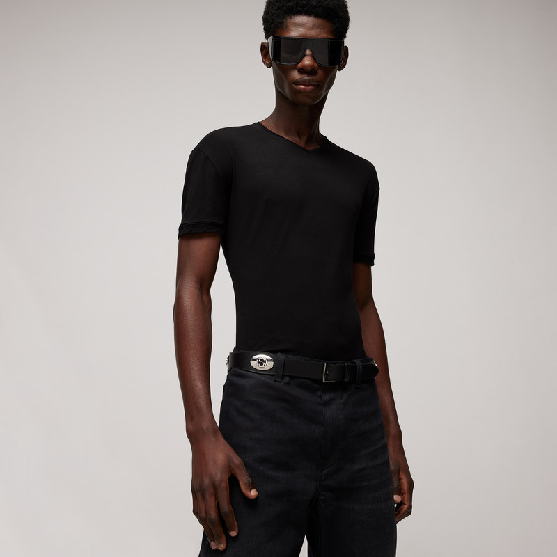 Belt with square buckle 3