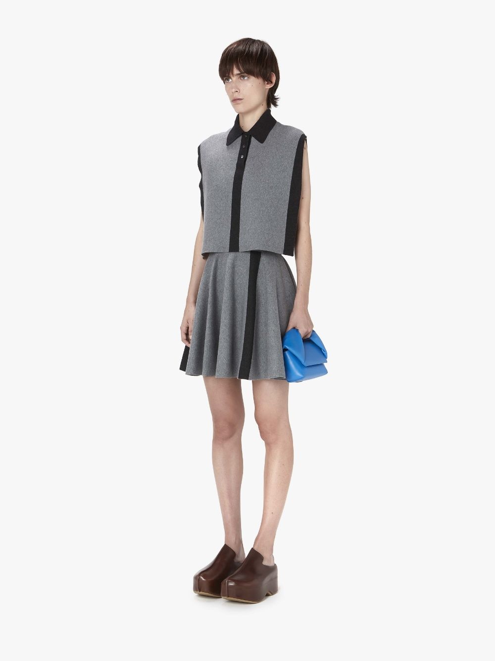 A-LINE MINI SKIRT - 4