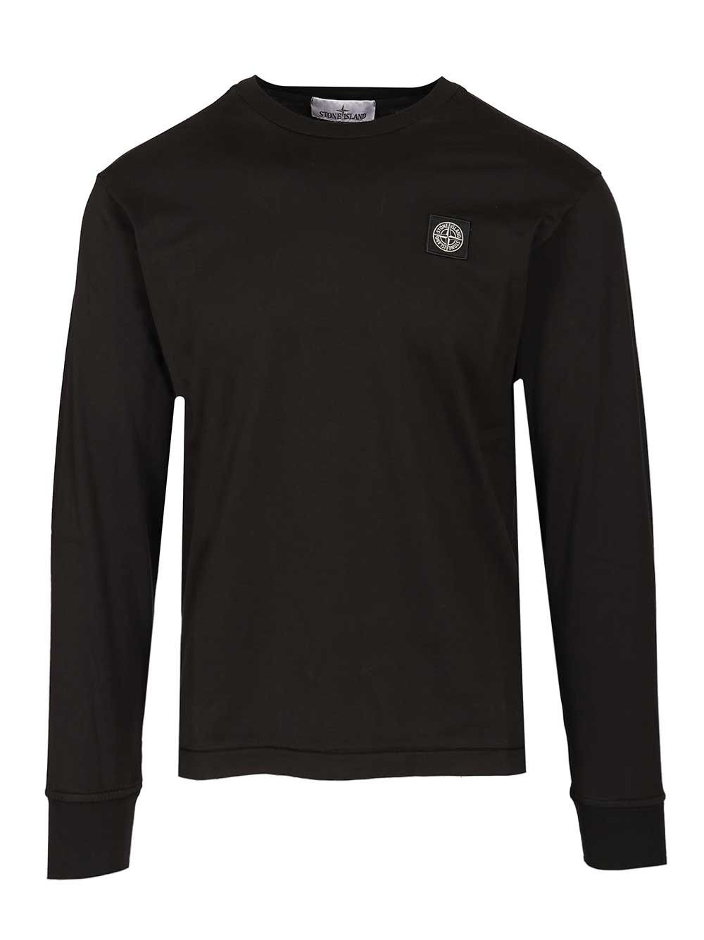 60/2 Cotton Jersey, Garment Dyed T-Shirt Black - 1