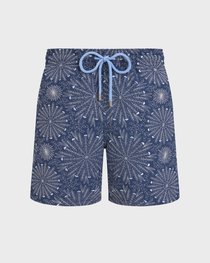 MEN EMBROIDERED SWIM TRUNKS MOSAIC URCHIN - LIMITED EDITION 1