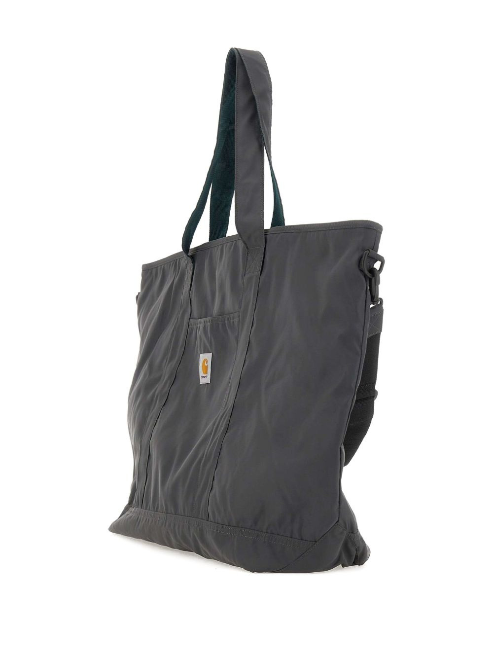 large logo-patch tote bag - 2