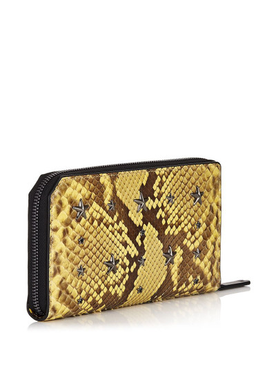 JIMMY CHOO Carnaby star-stud wallet outlook