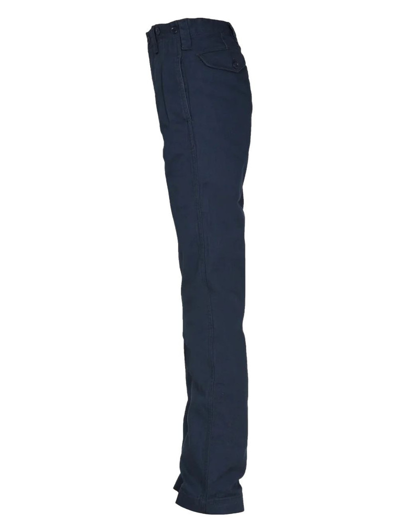 pleated straight-leg trousers 3