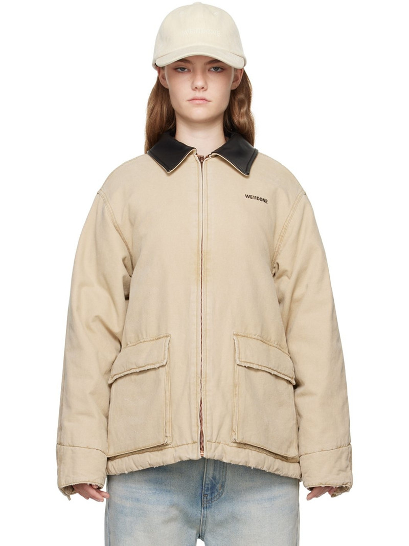 Beige Oxford Jacket 1