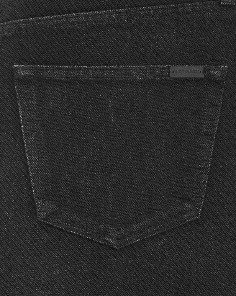 mick jeans in black denim 4