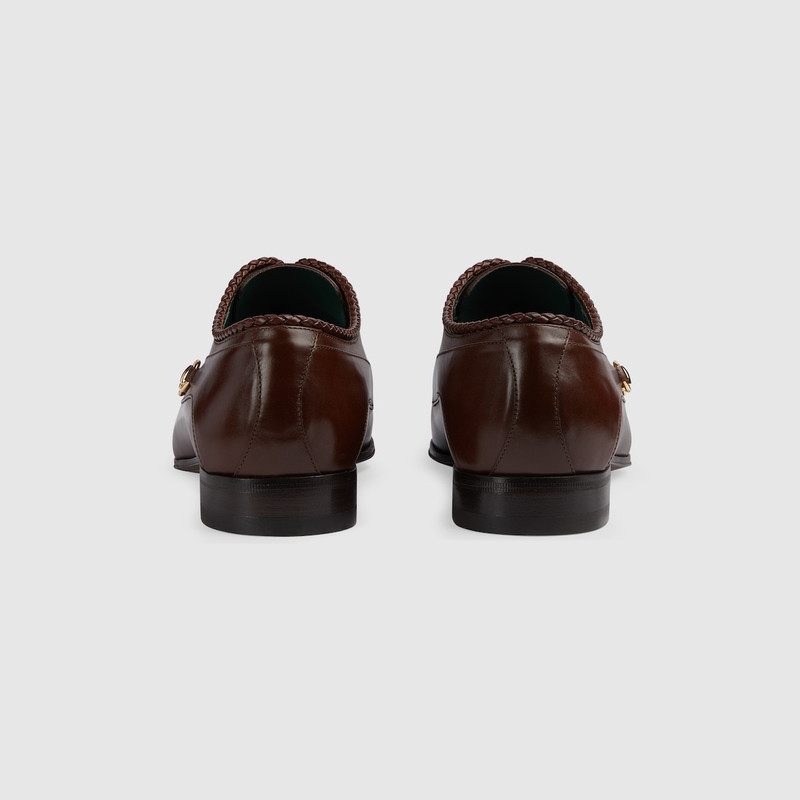 GUCCI Men's lace-up shoe with Horsebit outlook