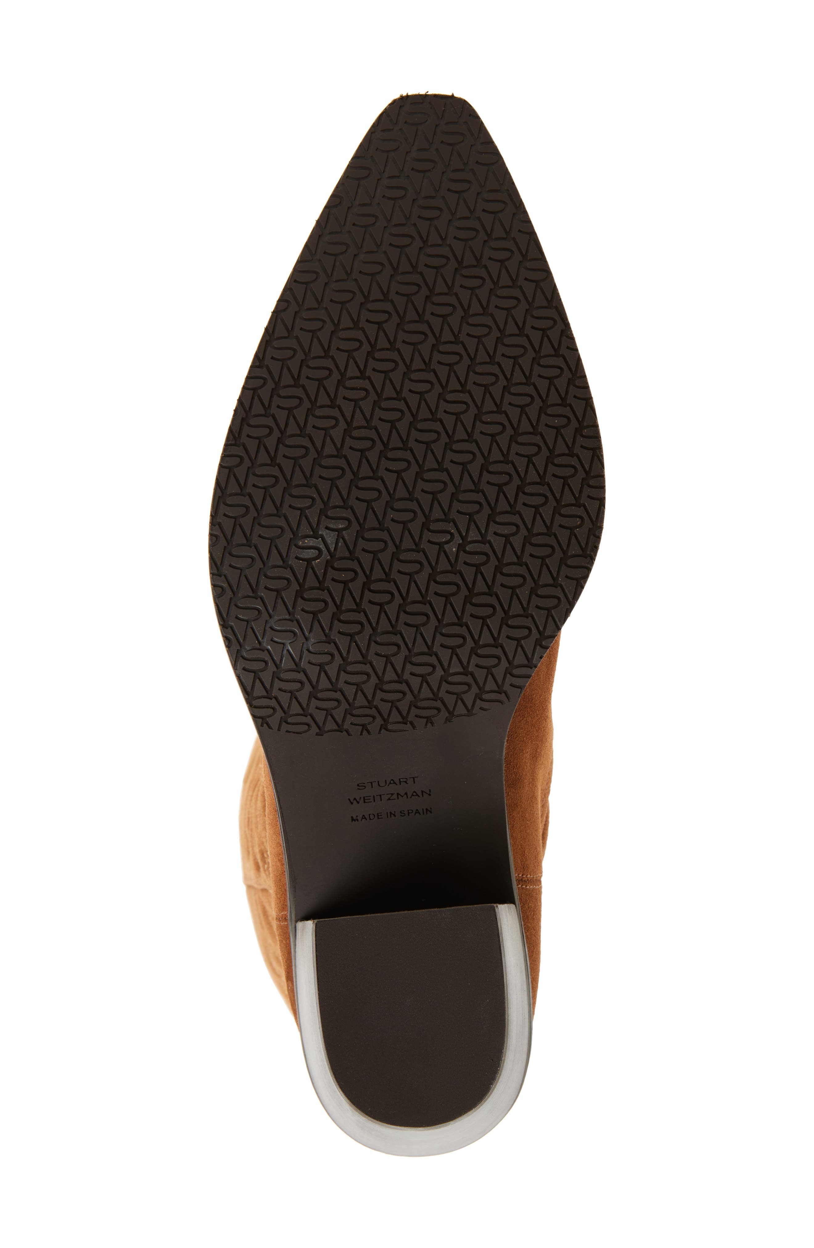 Stuart Weitzman Felix Western Boot in Doe/Dark Brown at Nordstrom - 6