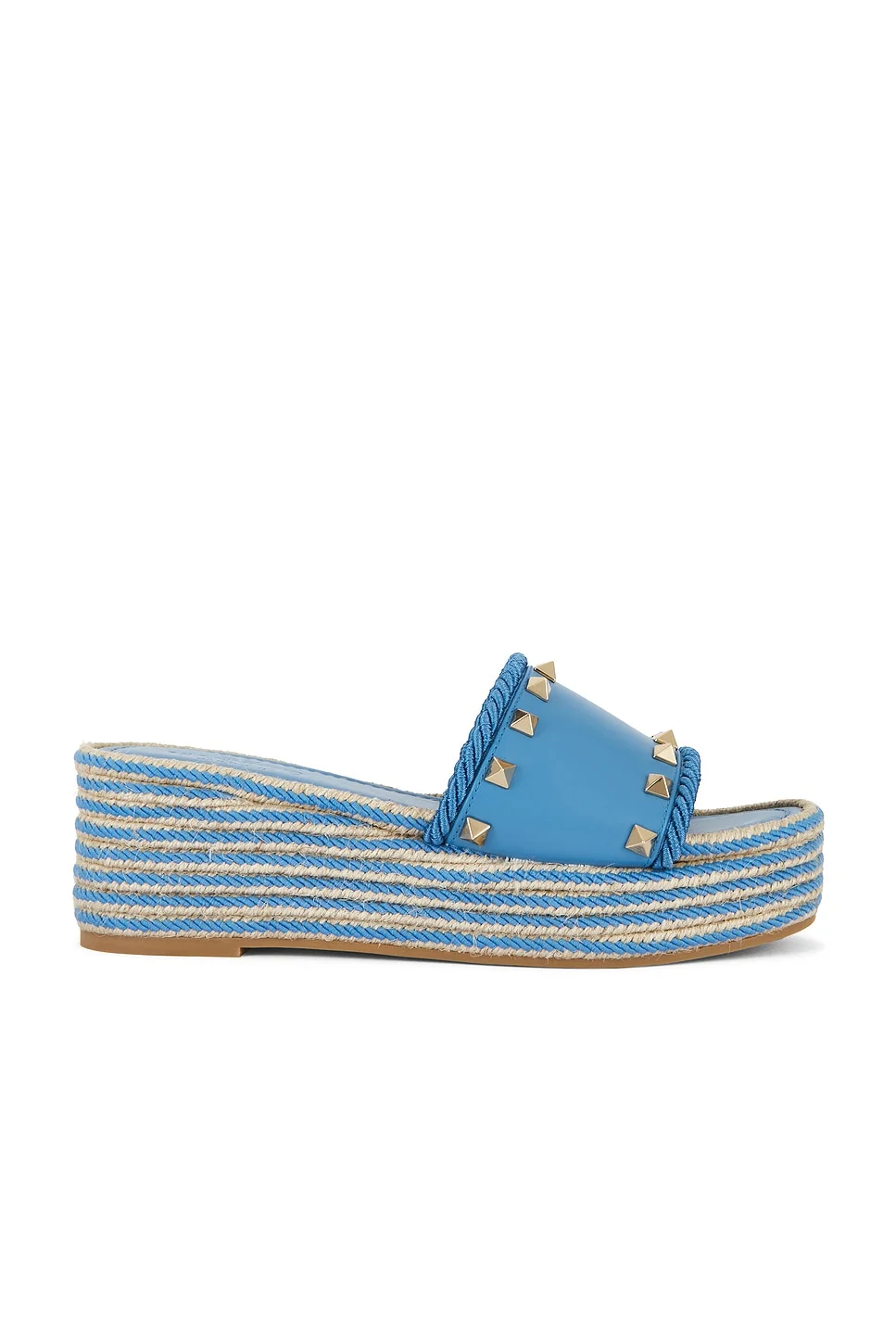 Rockstud Flatform Espadrille Slide - 1