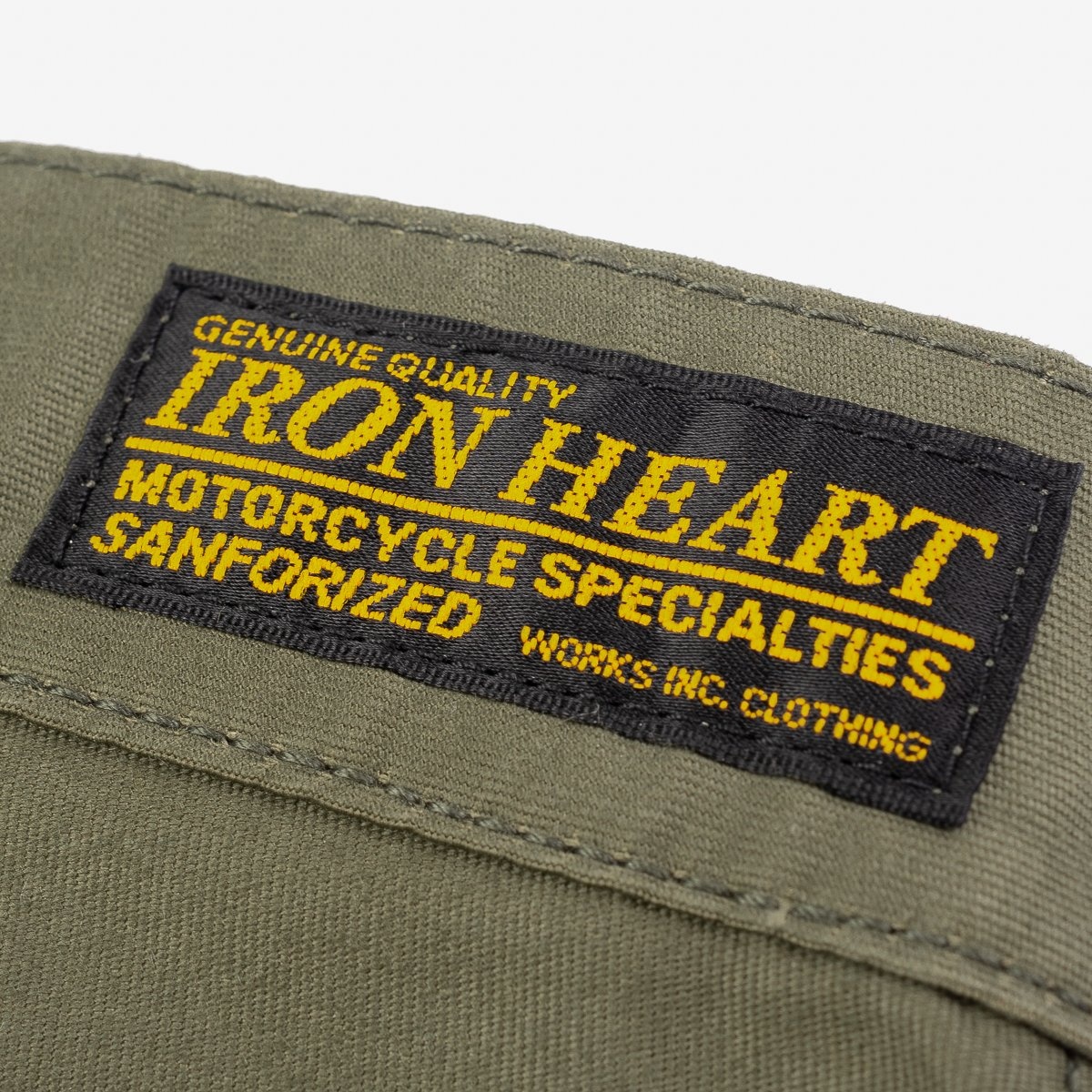 7.4oz Cotton Whipcord Camp Shorts - Olive - 8