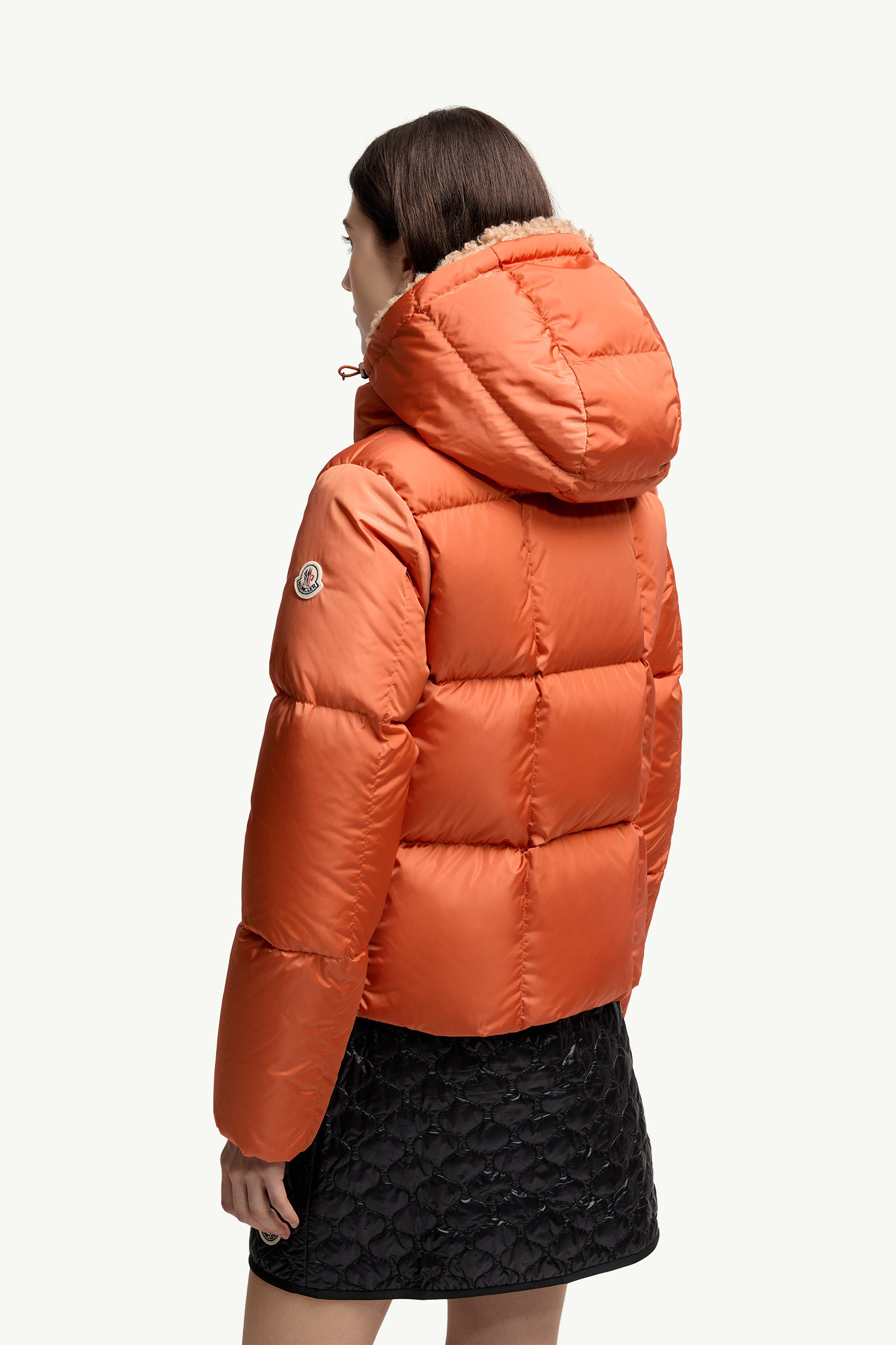 Castelnou Square-Quilted Hooded Short Down Jacket - 5