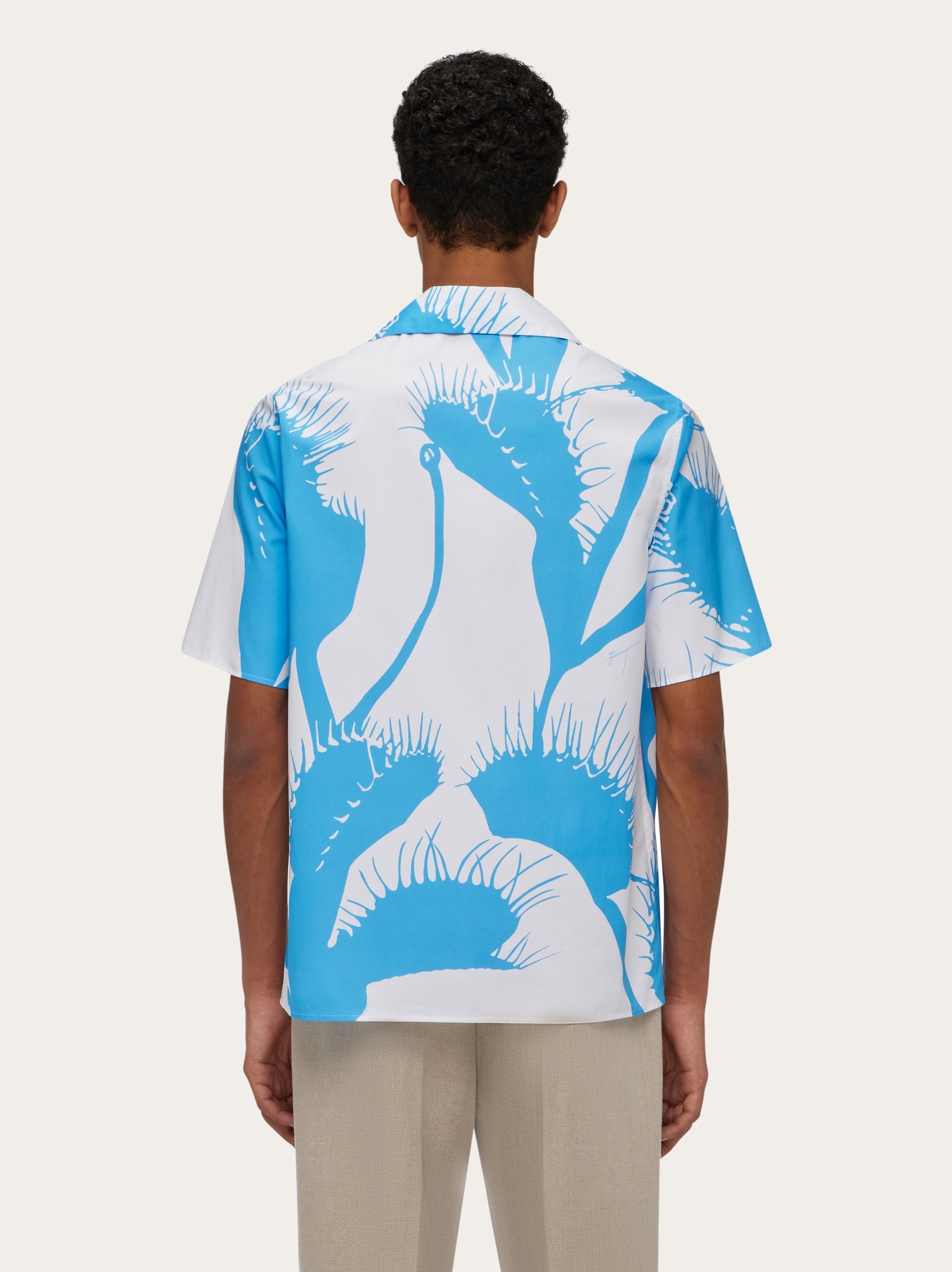 Venus print bowling shirt - 3