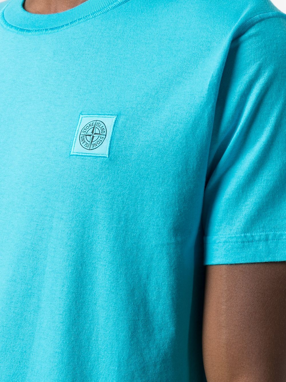 logo-patch short-sleeve T-shirt - 5