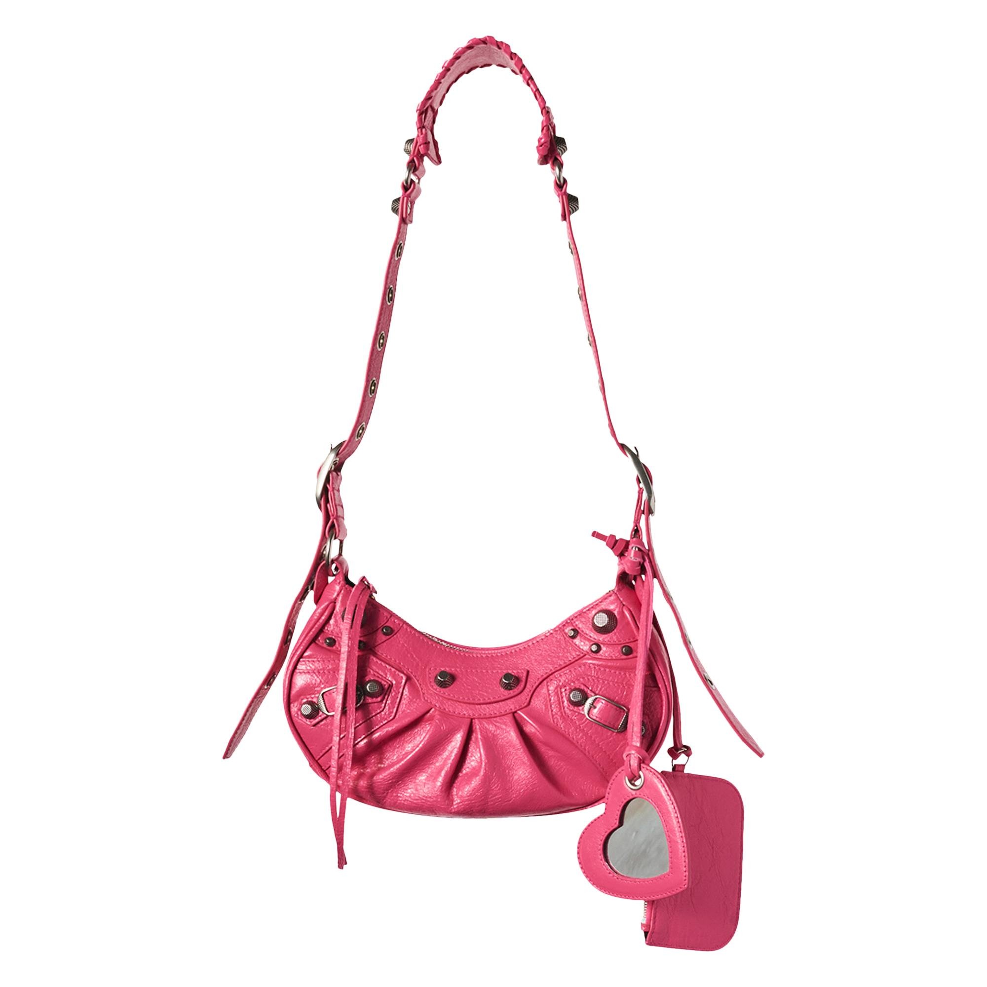 Balenciaga Le Cagole Shoulder Bag XS 'Pink' - 1