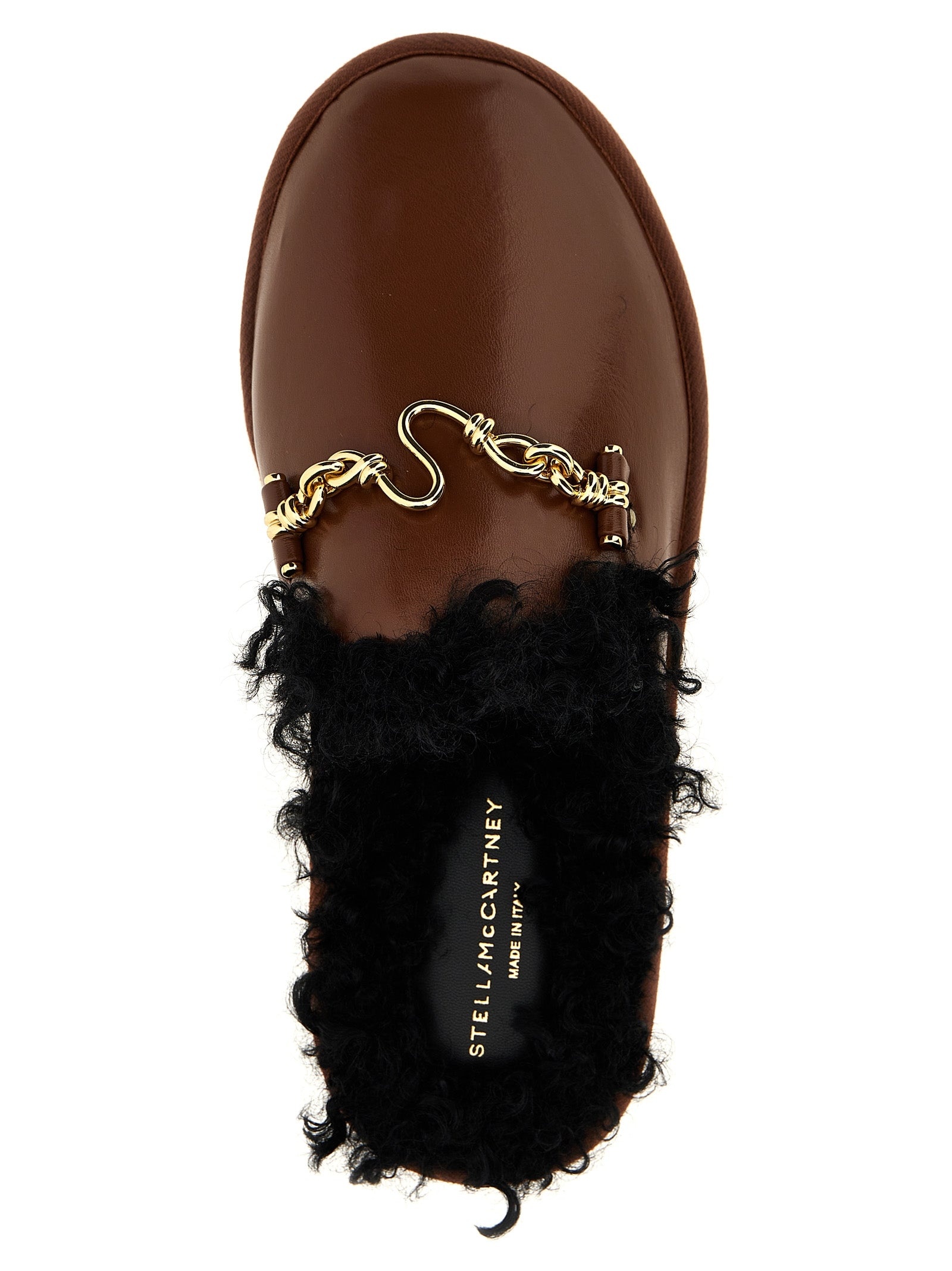 Backless Ryder Flat Shoes Brown - 4