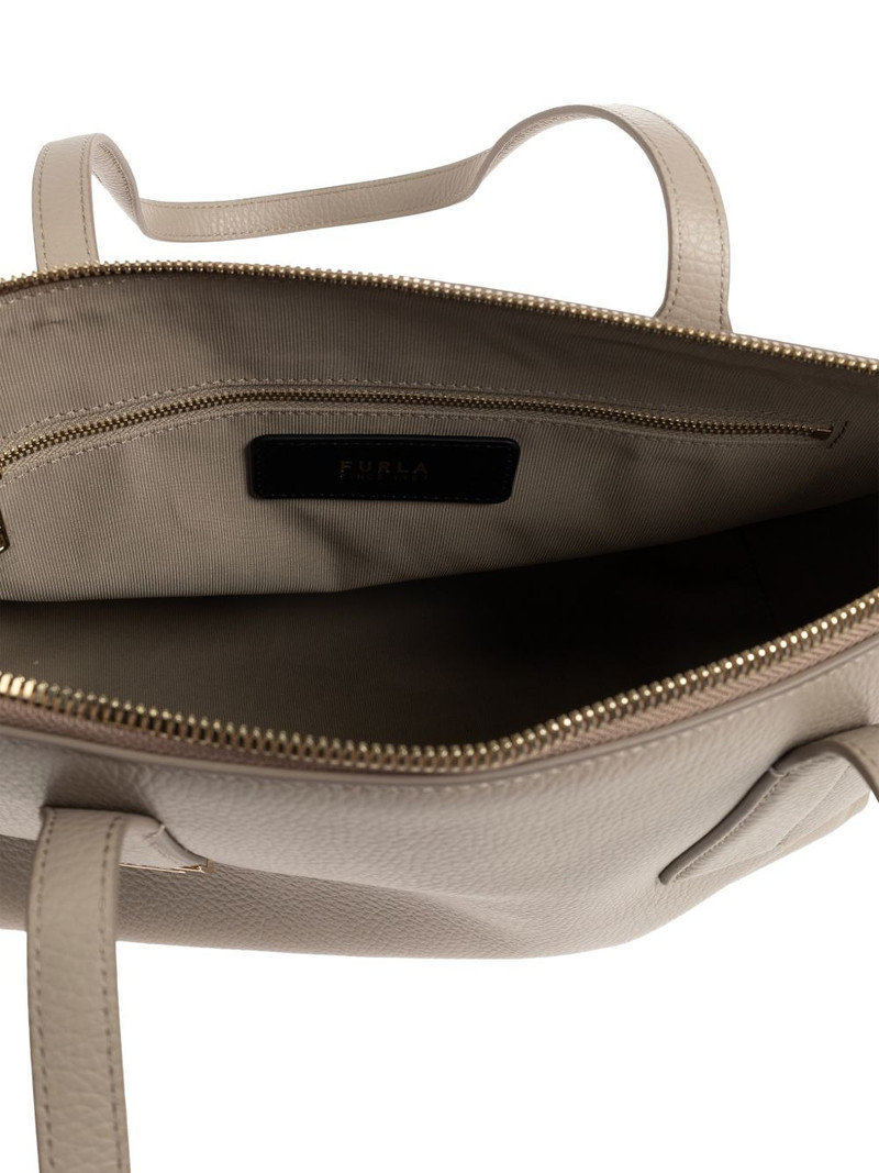medium Olivia leather tote bag 5