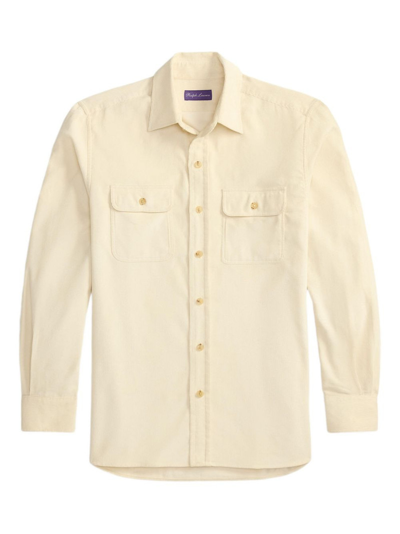corduroy long-sleeve shirt 1