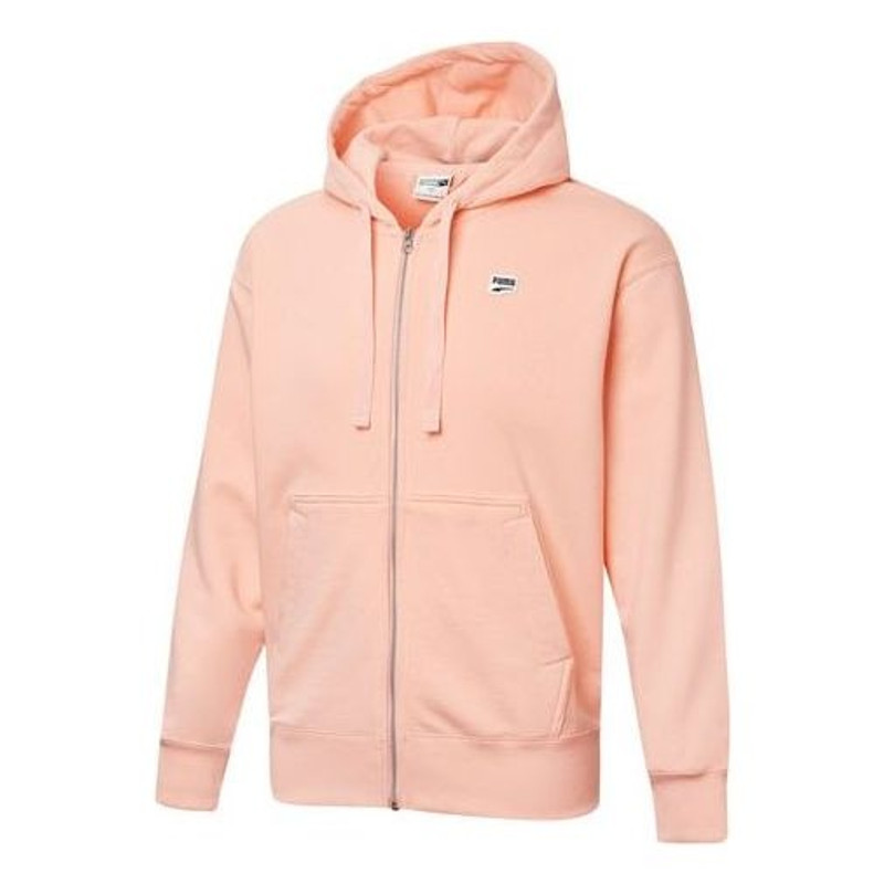 PUMA Downtown Hooded Jacket 'Pink Black White' 531427-26 - 1