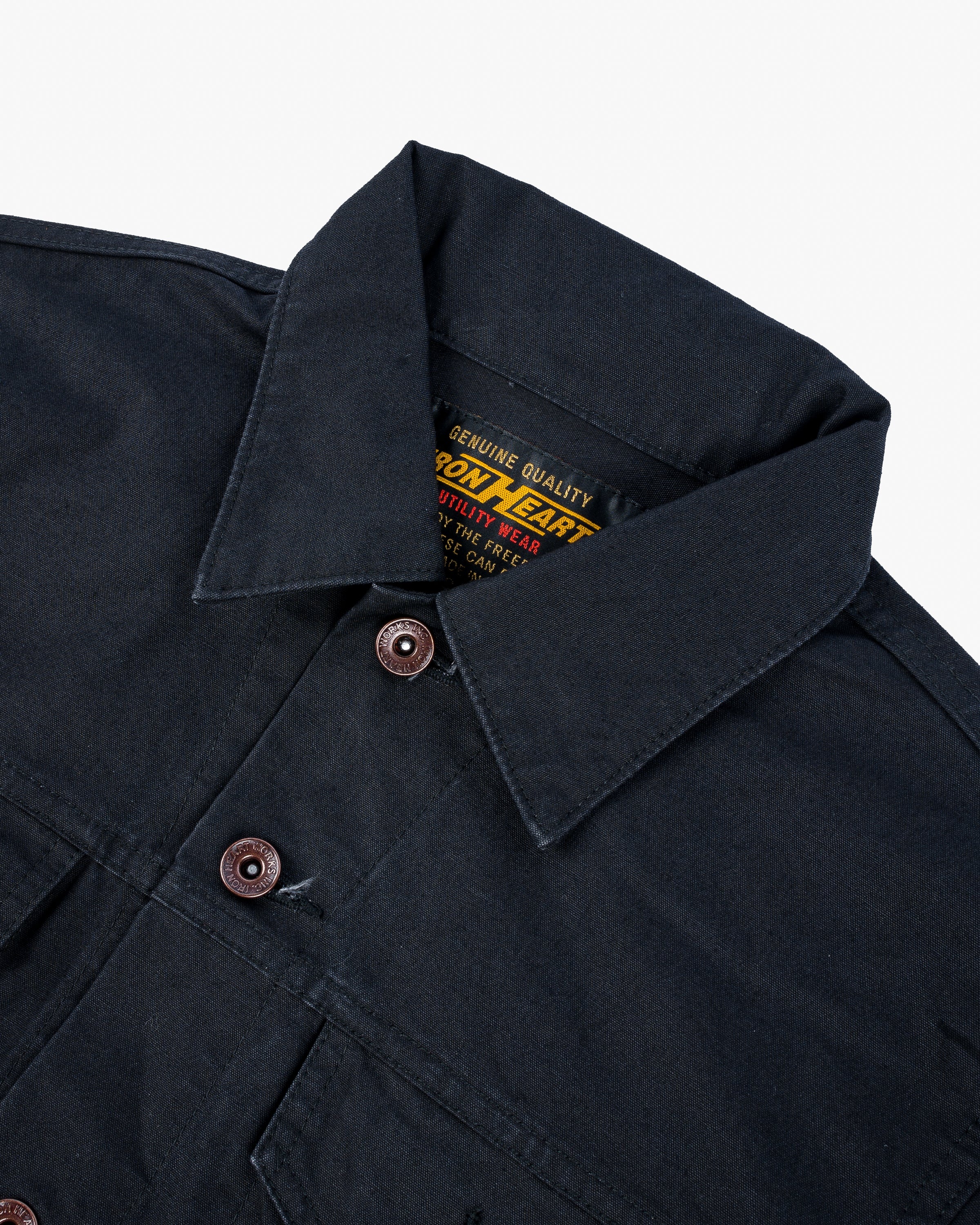 9OZ CANVAS TYPE III JACKET - BLACK - 7