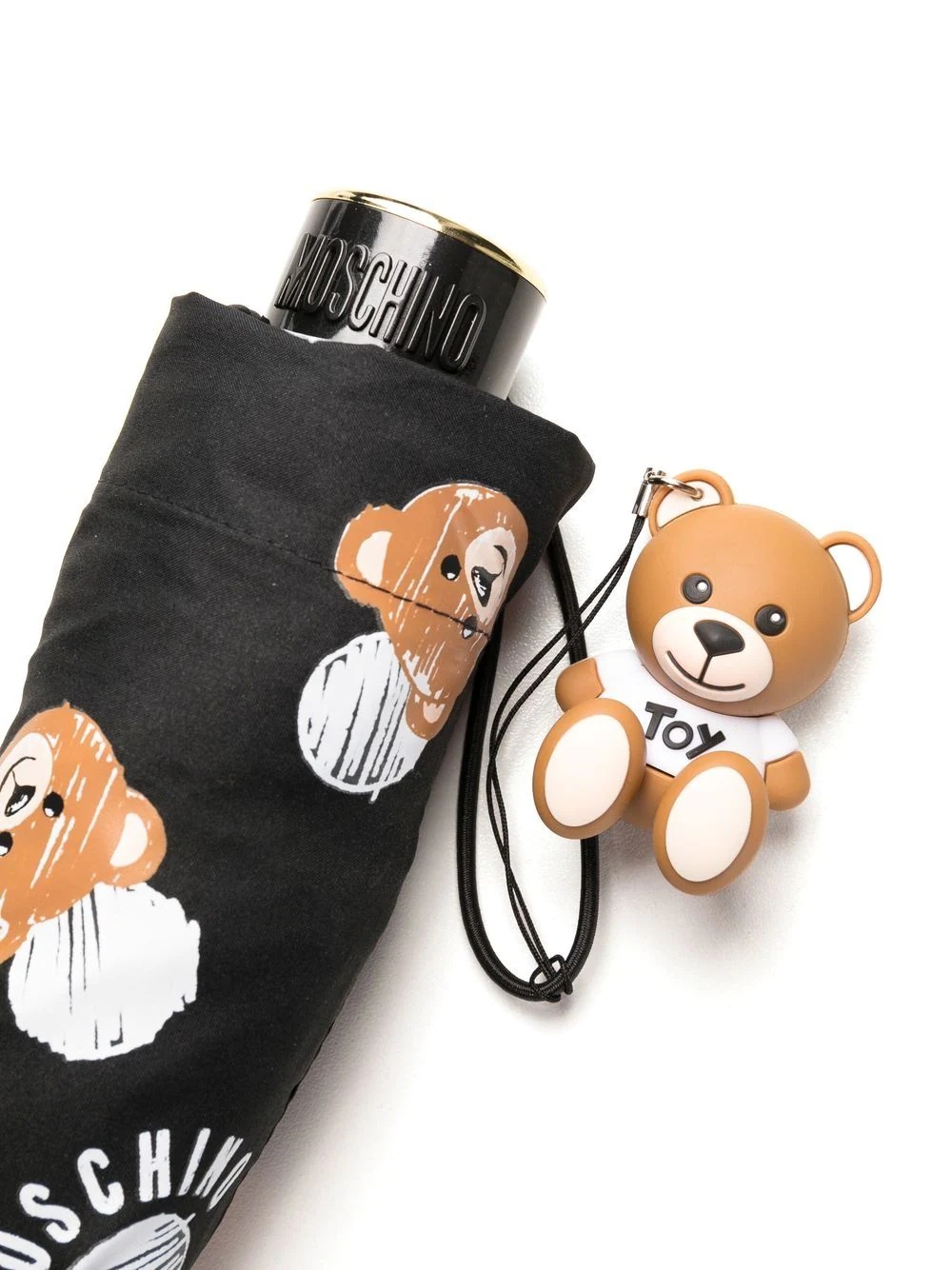 teddy bear-print super mini umbrella - 3