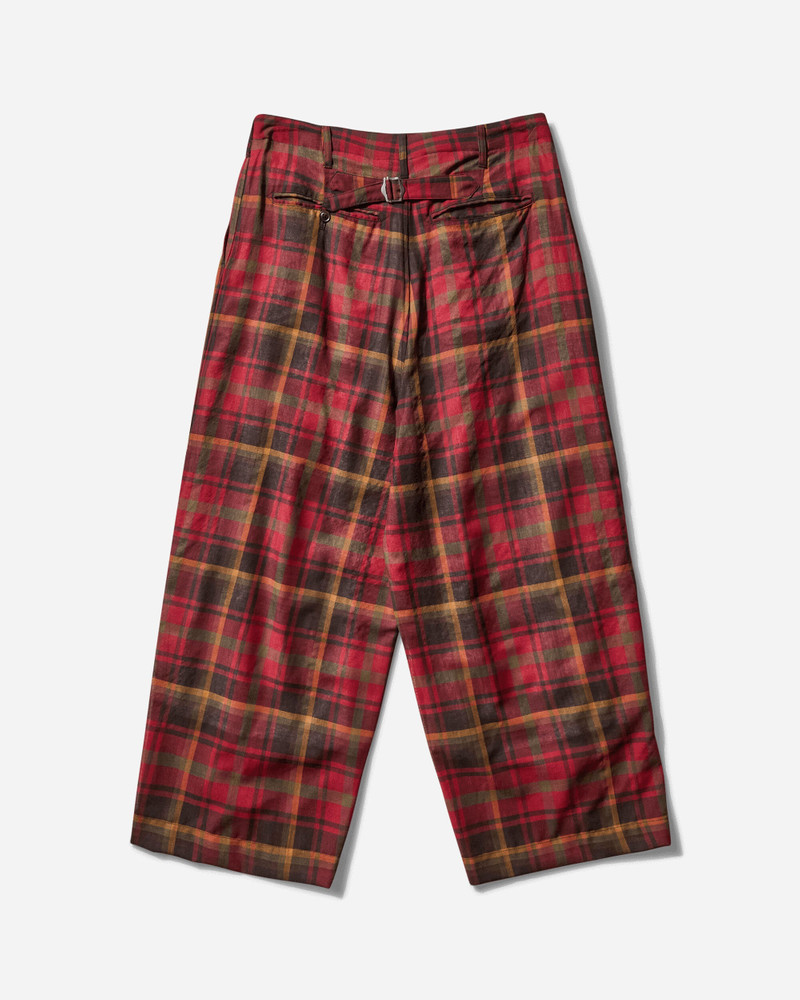 NEEDLES Men's HD Military Pants Red outlook