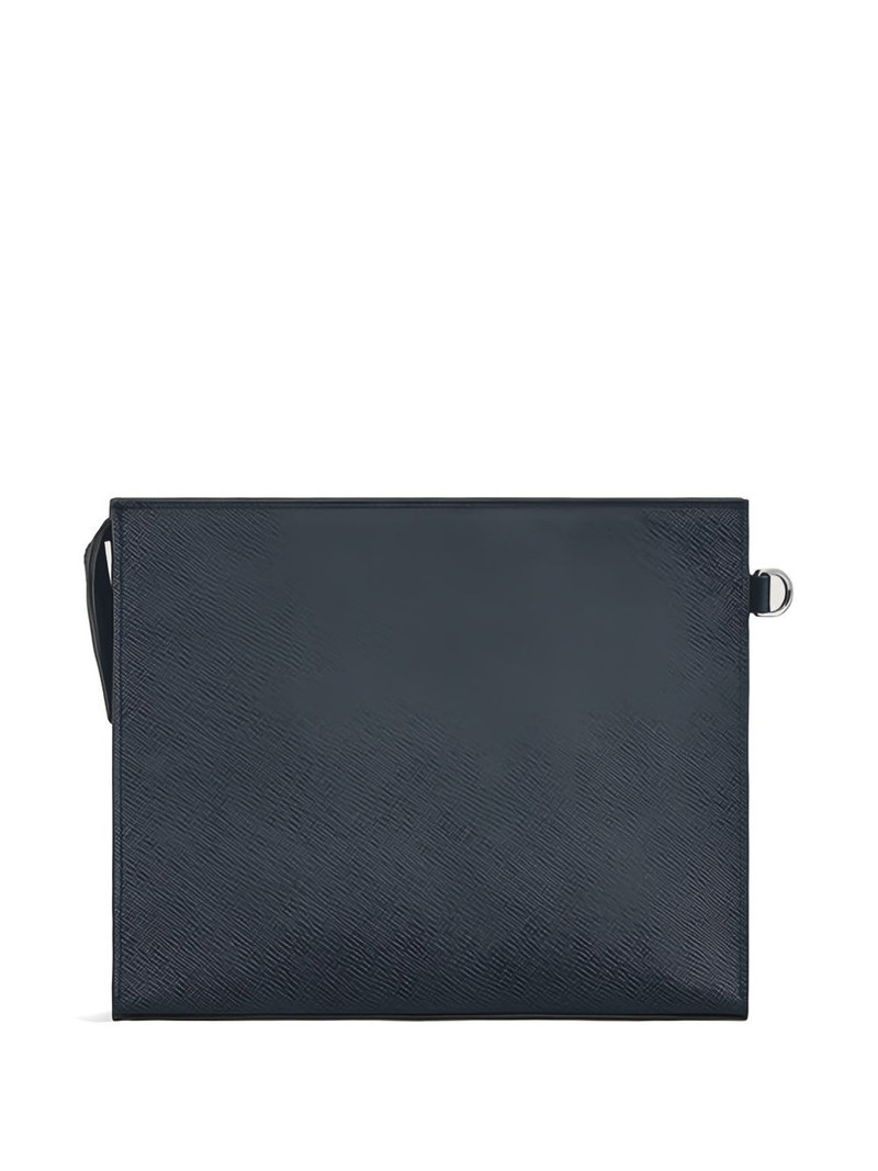 Montblanc Sartorial leather square-shape clutch bag outlook