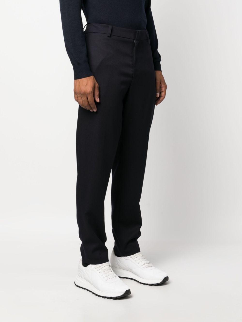 straight-leg virgin-wool trousers - 3