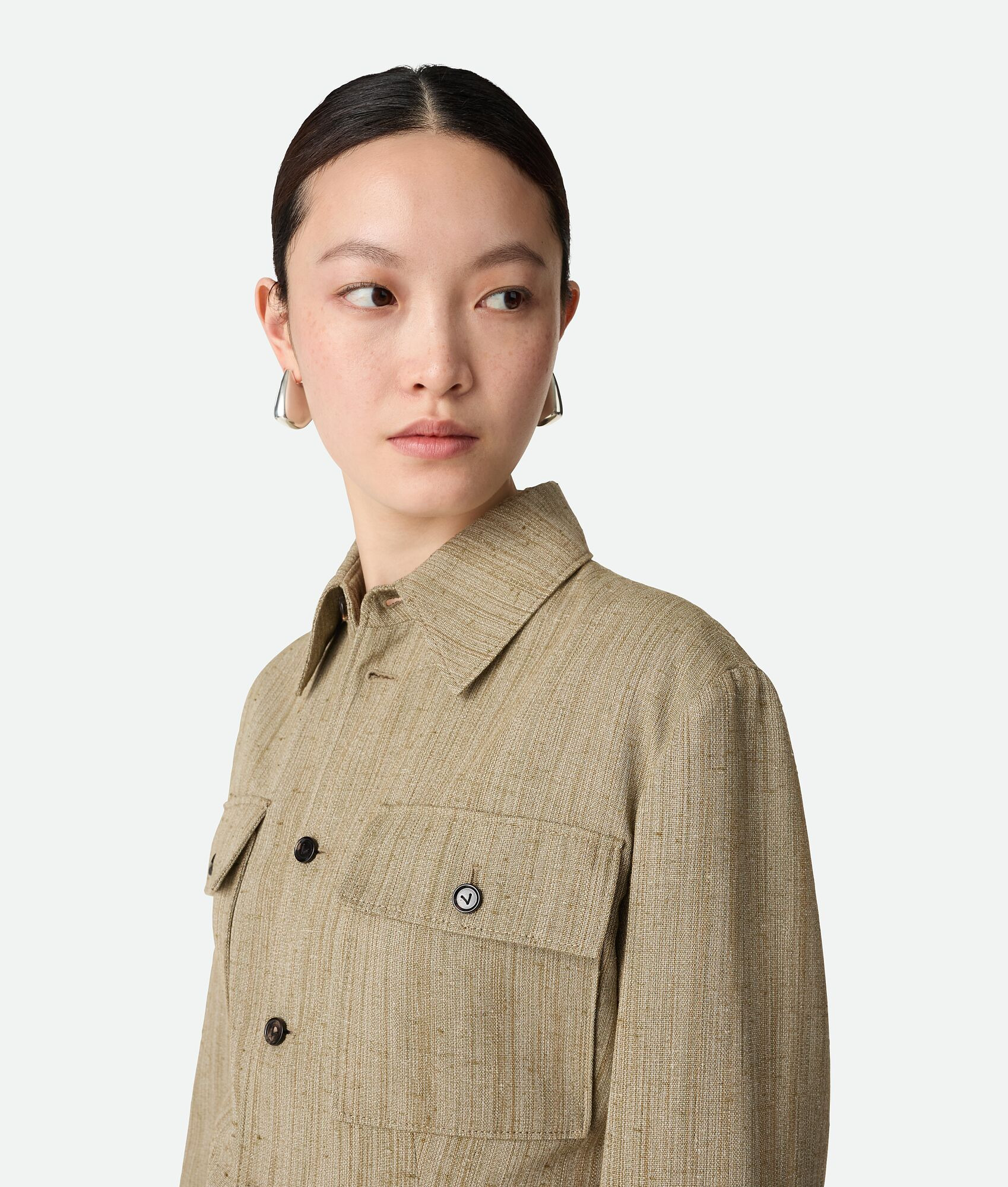 Viscose Silk Shirt Jacket - 5