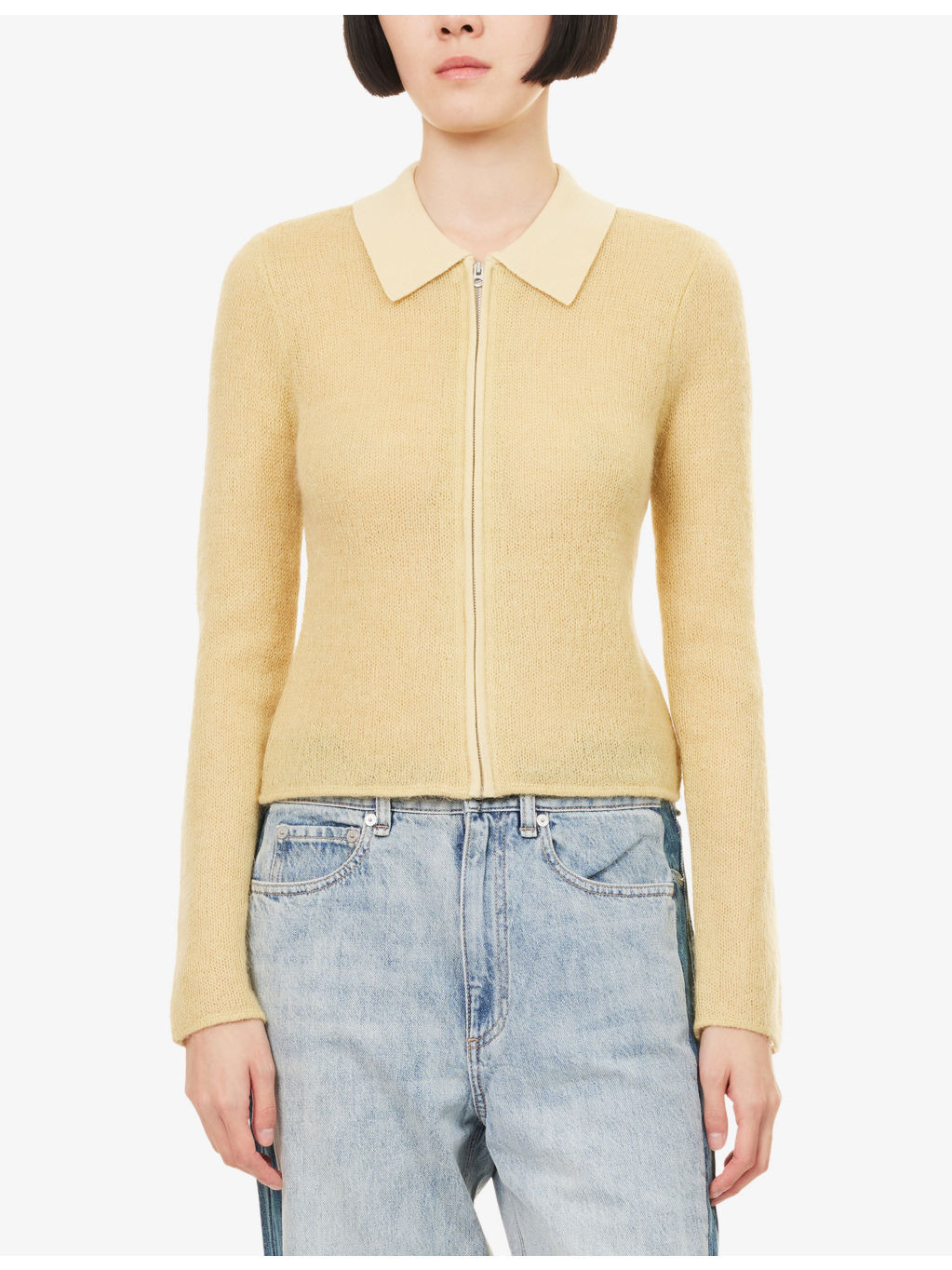 Leva Brushed Wool-Blend Top - 3