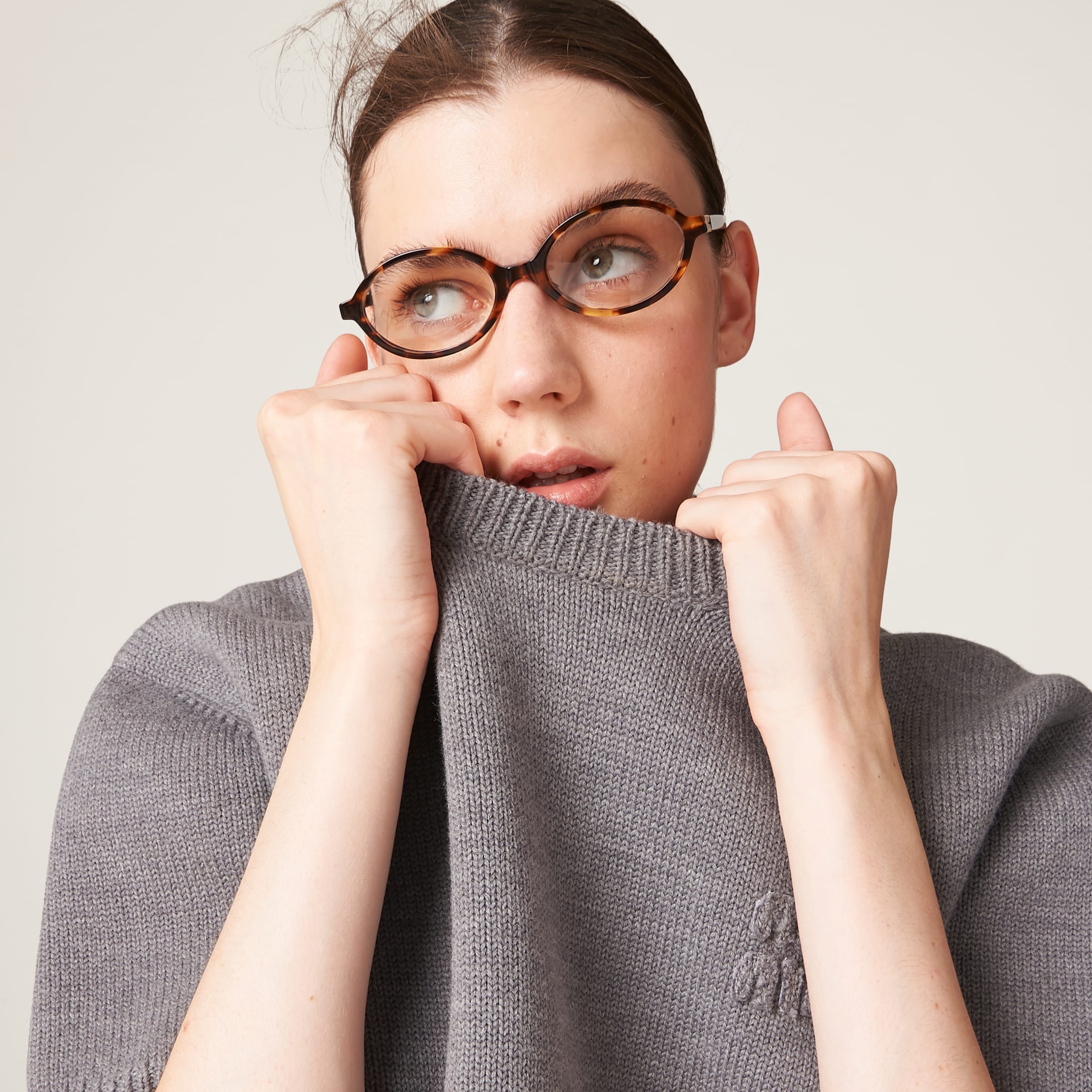 Wool and nylon sweater - 4