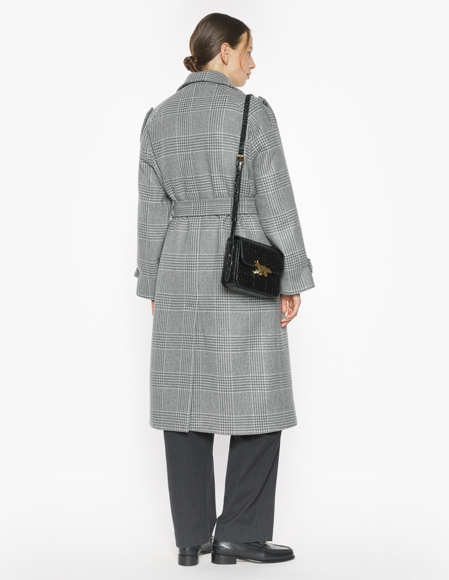 WOOL TRENCH COAT - 5