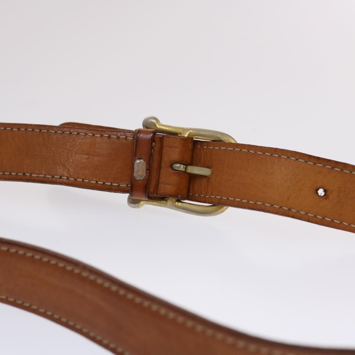 CELINE Macadam Canvas Shoulder Bag Pvc Leather Brown - 15