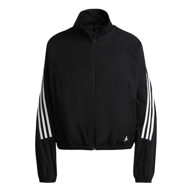 (WMNS) adidas Fi Wv Tt Jacket Black GU9684 1