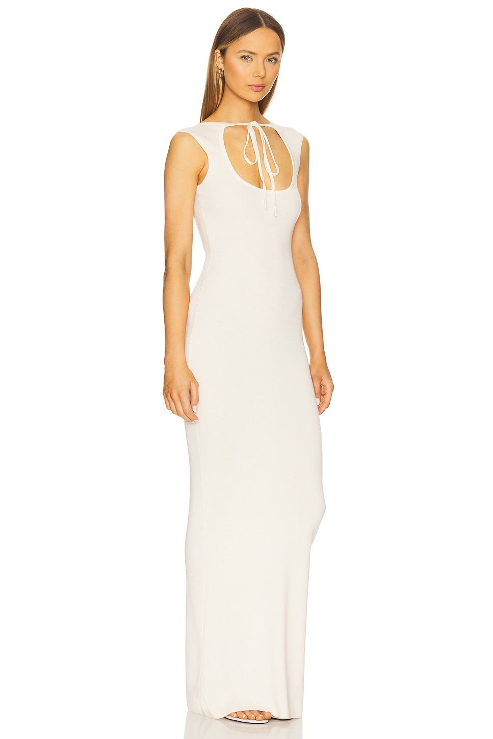 Tied Cut Out Maxi Dress - 2