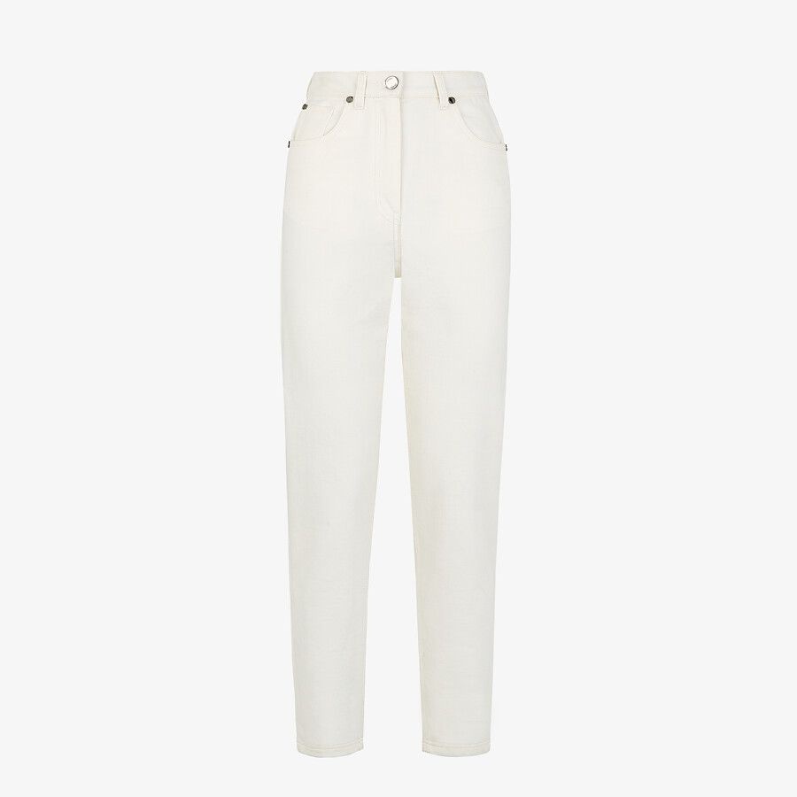White denim jeans - 1