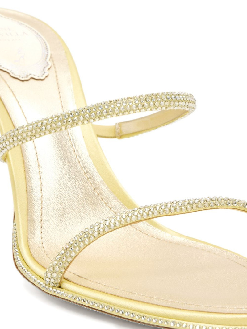 Cleo strass spiral heeled sandals 4