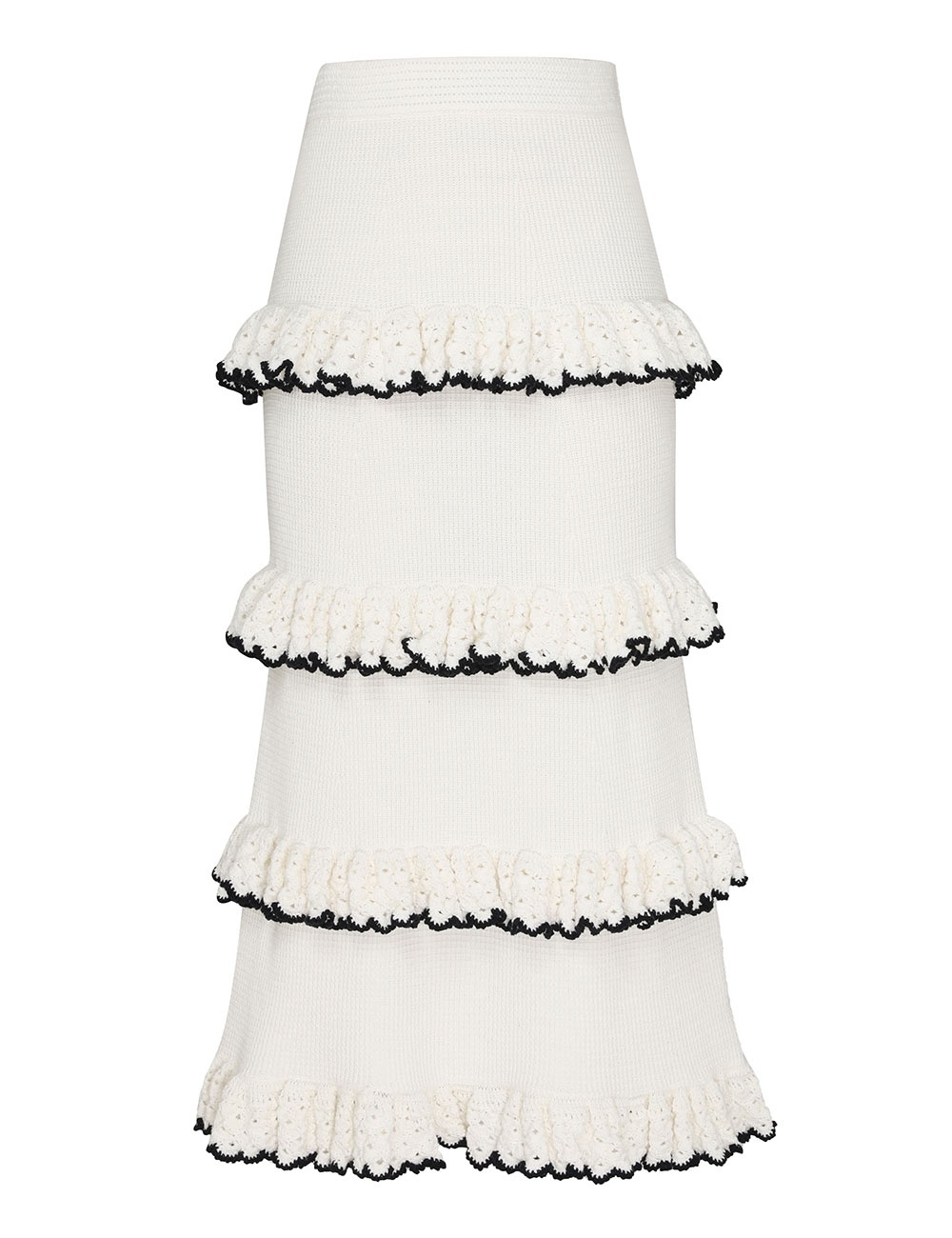 【Zimmermann】HALLIDAY SCALLOP FRILL SKIRT フリルスカート Zimmermann HALLIDAY SCALLOP FRILL SKIRT | REVERSIBLE
