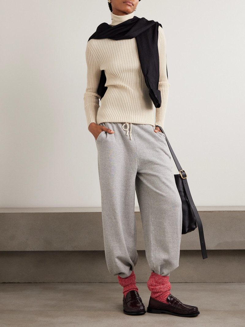 The Elder Statesman Ribbed Cashmere Turtleneck Sweater outlook