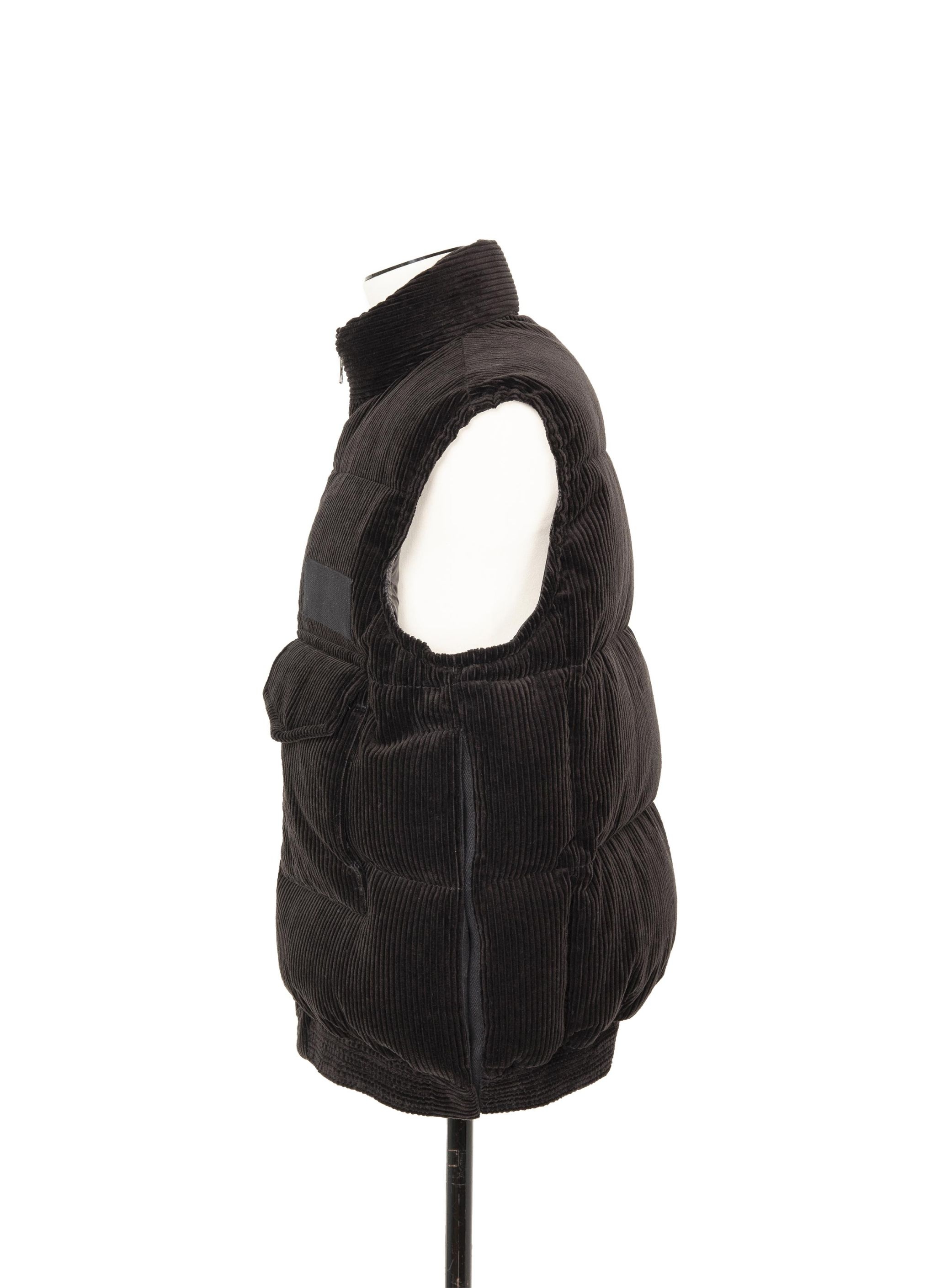 Corduroy Puffer Vest - 2
