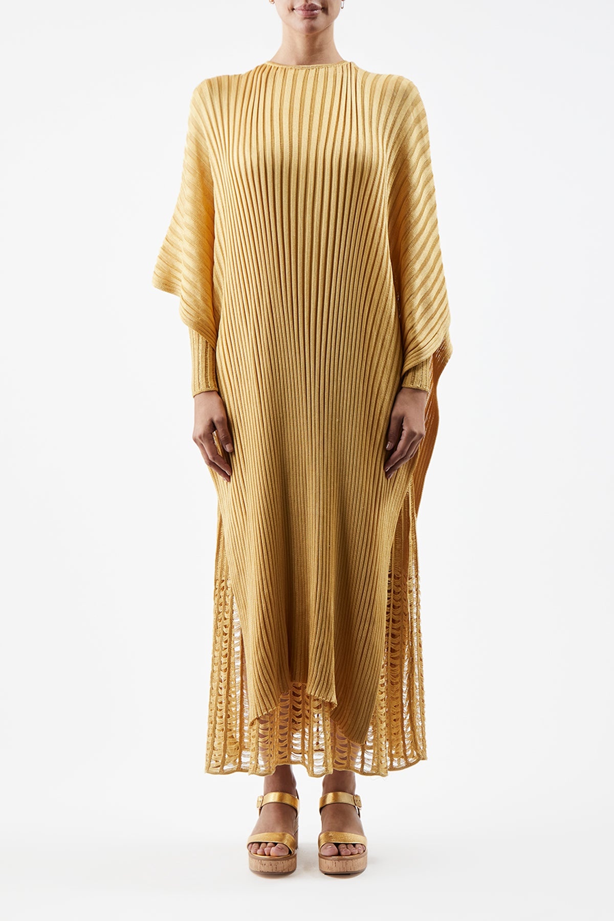 Taos Poncho in Silk - 3