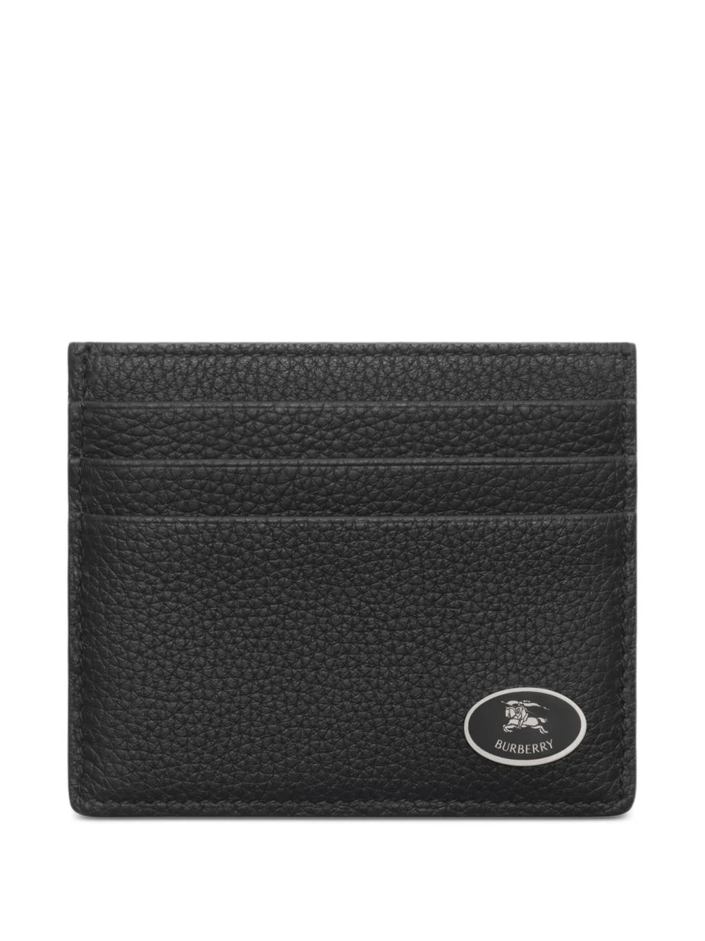 pebbled-leather cardholder - 1