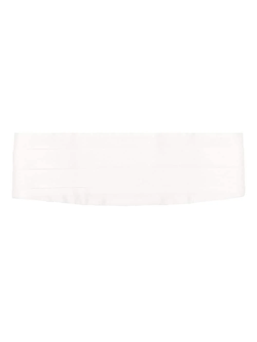 pleated satin belt - 1