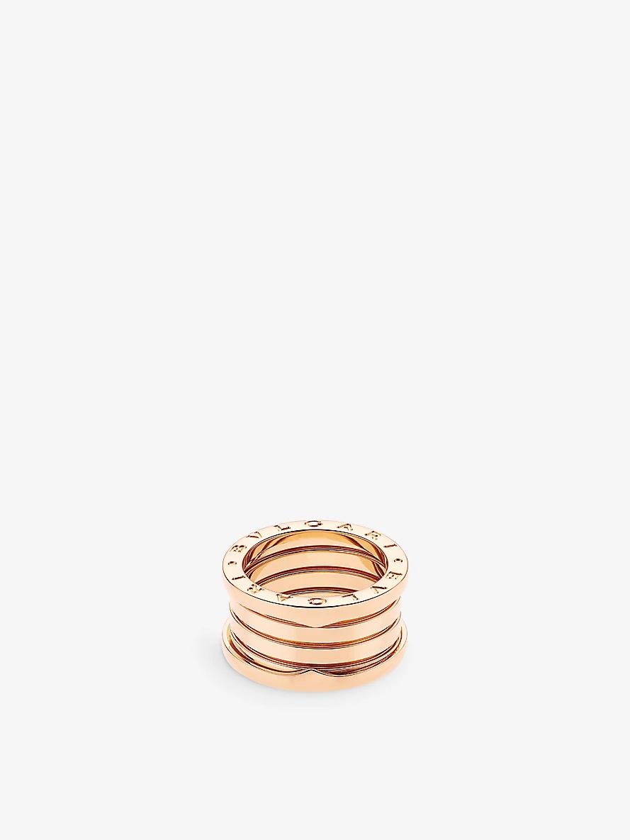 B.zero1 four-band 18ct rose-gold ring - 1